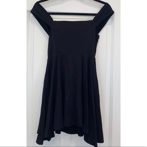 Windsor Black Off The Shoulder Dress